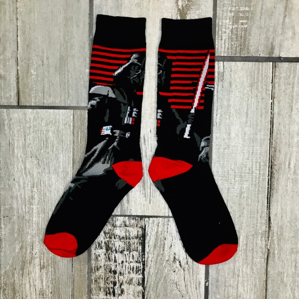 Star Wars Darth Vader Super Soft Graphic Socks - Picture 1 of 1